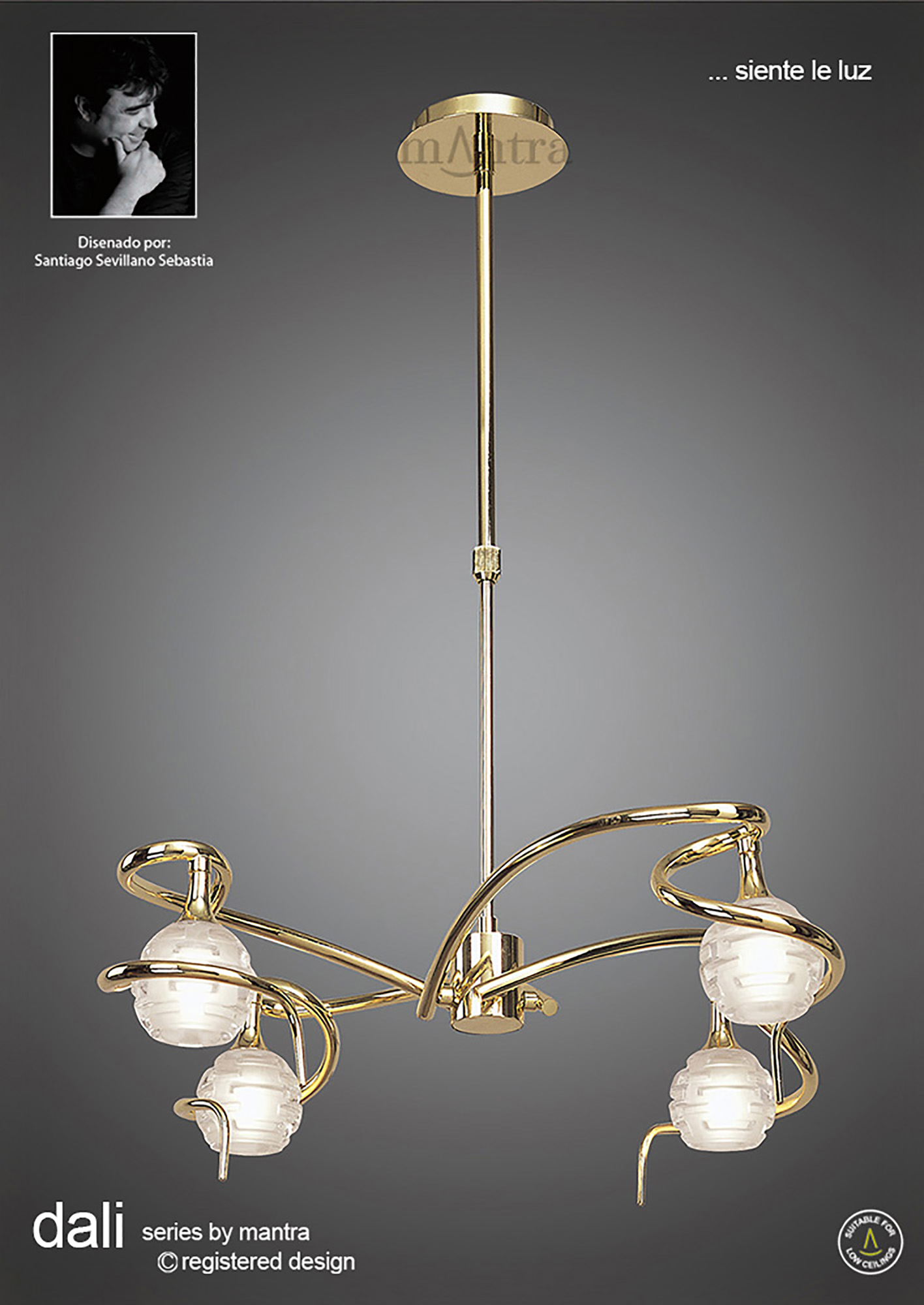 Dali PB Ceiling Lights Mantra Contemporary Ceiling Lights Dali PB Ceiling Lights Mantra Contemporary Ceiling Lights